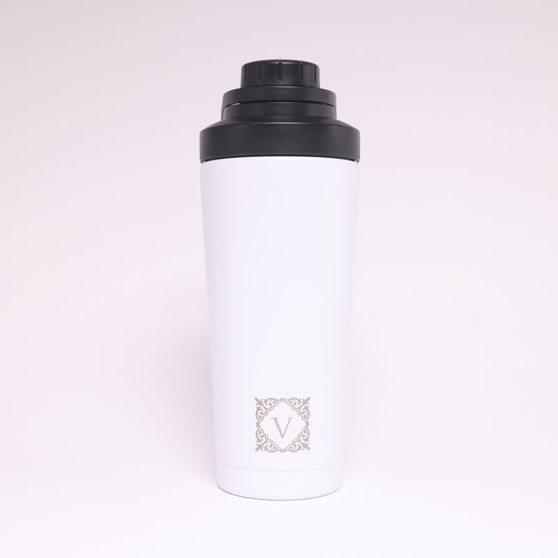 Versai Personalised Stainless Steel Protein Shaker 750ml