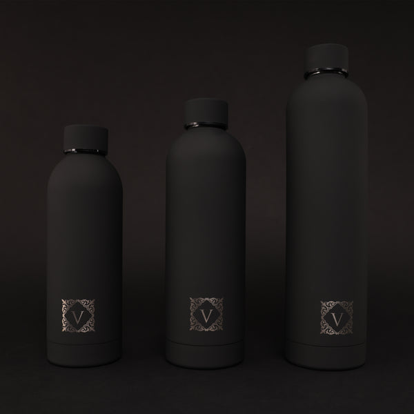 Versai Personalised Stainless Steel 500ml, 750ml, 1L Water Bottle