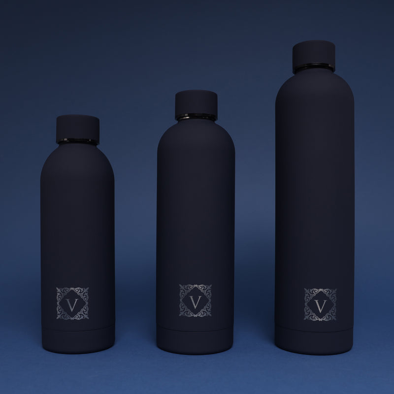 Versai Personalised Stainless Steel 500ml, 750ml, 1L Water Bottle