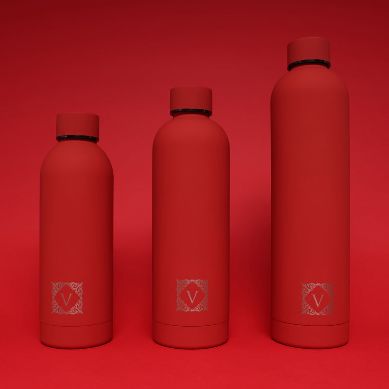 Versai Personalised Stainless Steel 500ml, 750ml, 1L Water Bottle