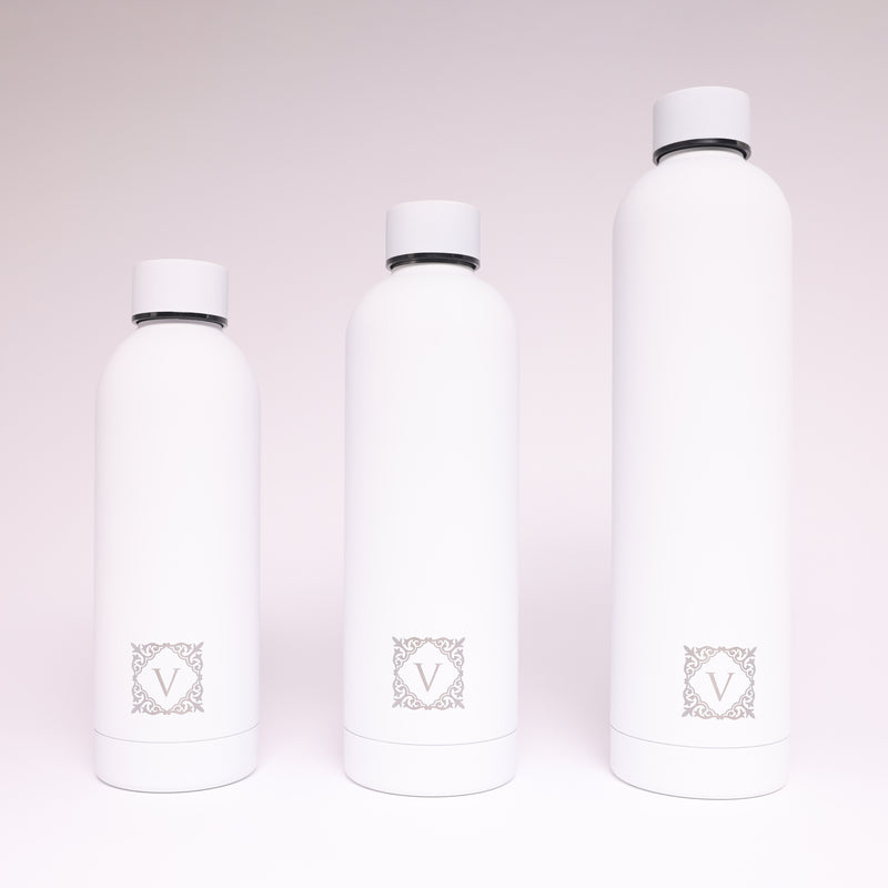 Versai Personalised Stainless Steel 500ml, 750ml, 1L Water Bottle