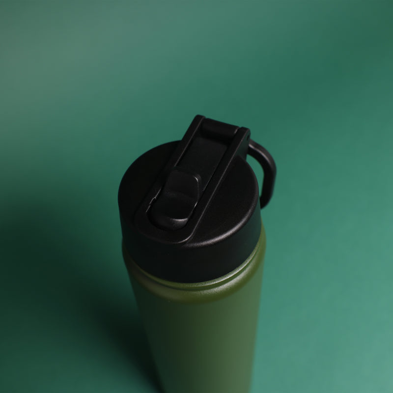 Versai Personalised Stainless Steel 18oz, 22oz, 32oz Straw Water Bottle